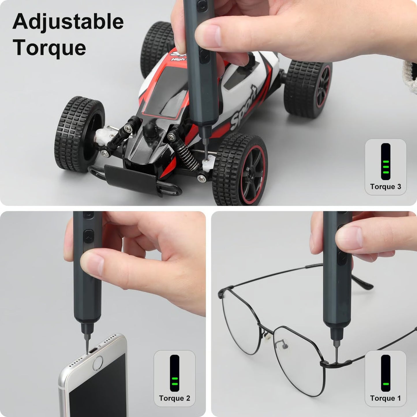 68-in-1 Miniature Precision Rechargeable Electric Screwdriver Set