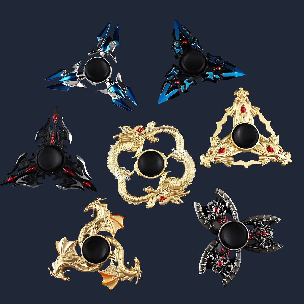 Anime Product Zhaoyun Zinc Alloy Figet Spinner