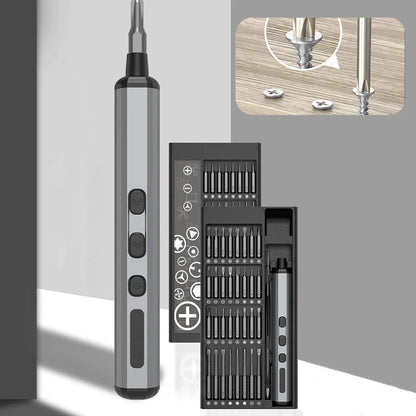 68-in-1 Miniature Precision Rechargeable Electric Screwdriver Set