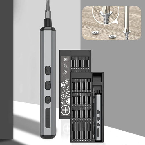 68-in-1 Miniature Precision Rechargeable Electric Screwdriver Set